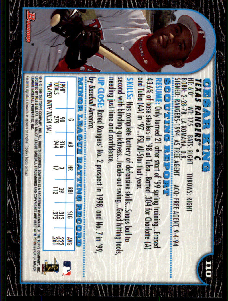 1999 Bowman Baseball "Main Set" Base Cards #1 to #220 - Picture 211 of 425