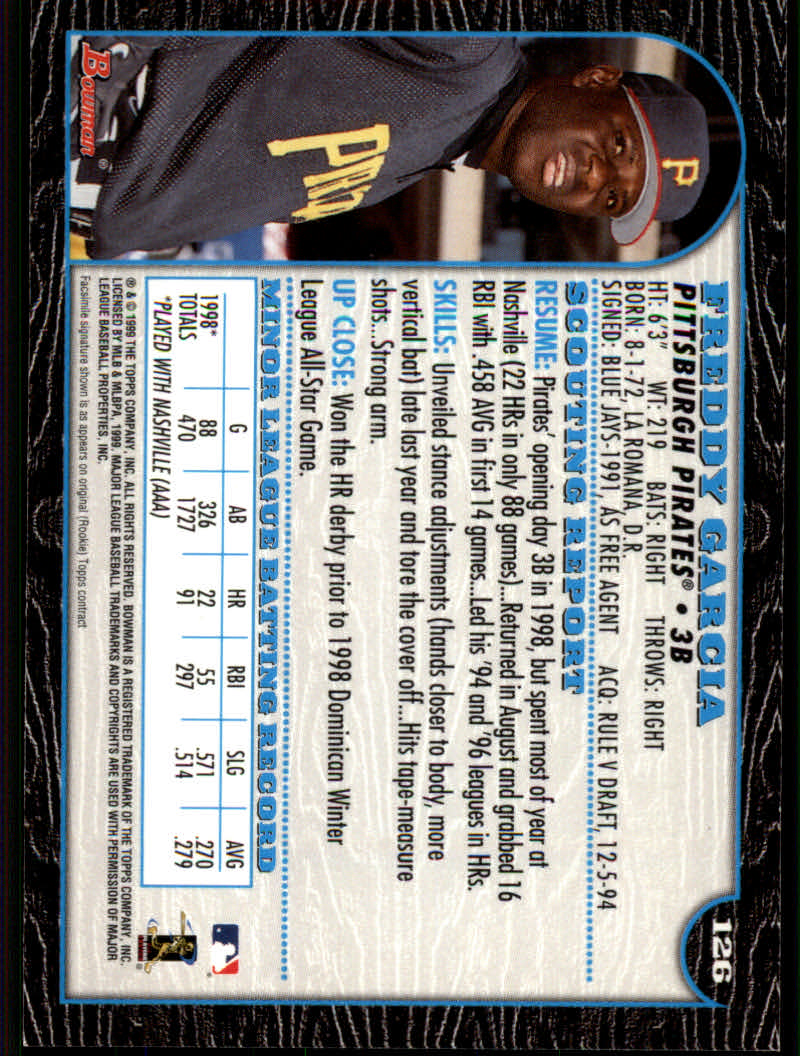 1999 Bowman Baseball "Main Set" Base Cards #1 to #220 - Picture 241 of 425