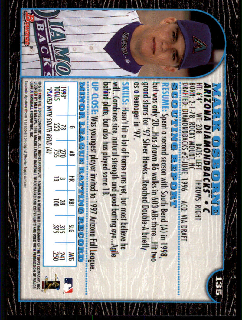 1999 Bowman Baseball "Main Set" Base Cards #1 to #220 - Picture 257 of 425