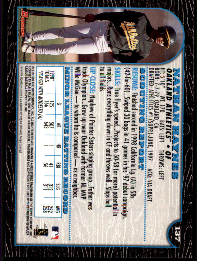 1999 Bowman Baseball "Main Set" Base Cards #1 to #220 - Picture 261 of 425