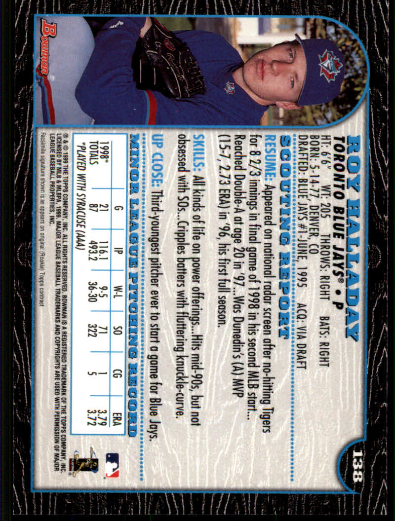 1999 Bowman Baseball "Main Set" Base Cards #1 to #220 - Picture 263 of 425