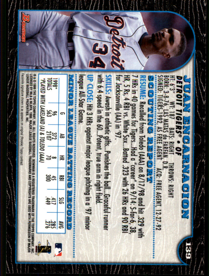 1999 Bowman Baseball "Main Set" Base Cards #1 to #220 - Picture 265 of 425