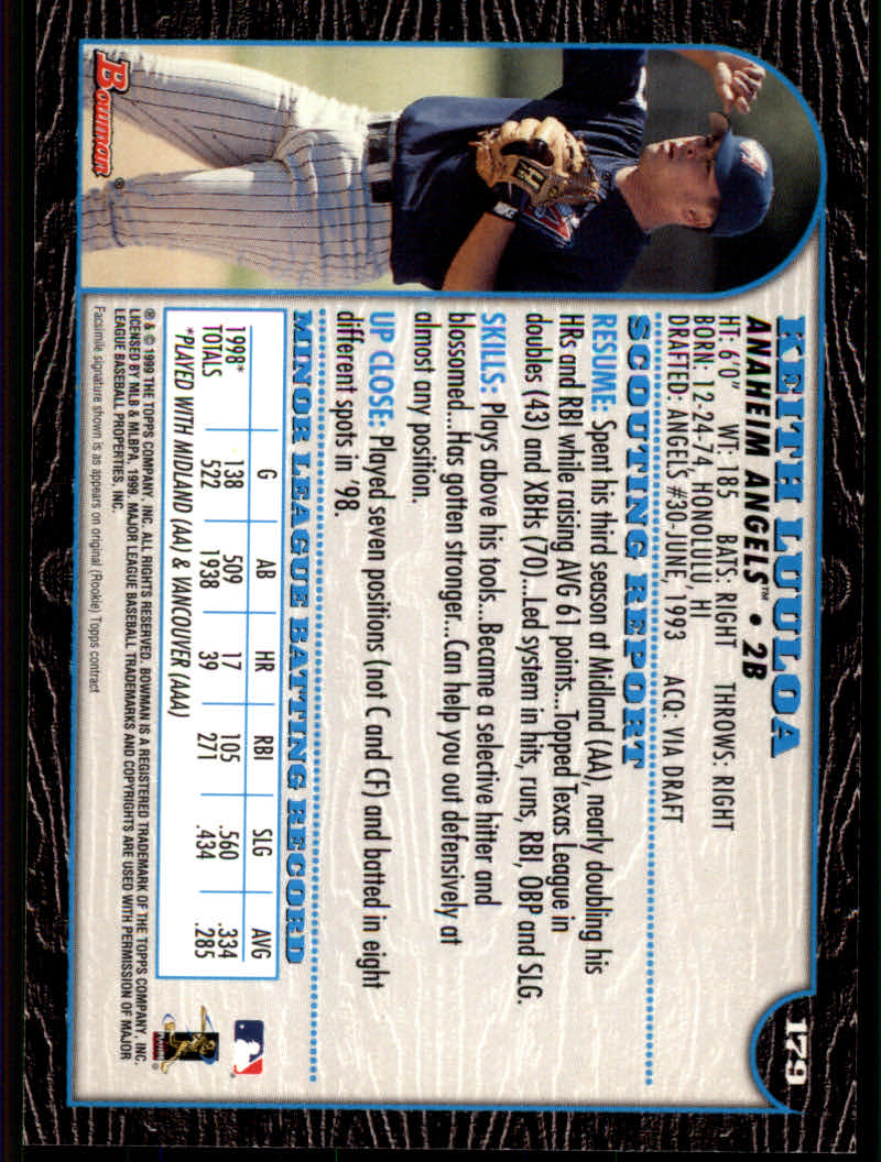 1999 Bowman Baseball "Main Set" Base Cards #1 to #220 - Picture 345 of 425