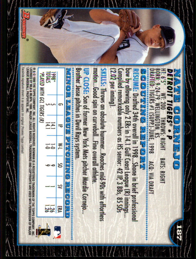 1999 Bowman Baseball "Main Set" Base Cards #1 to #220 - Picture 361 of 425