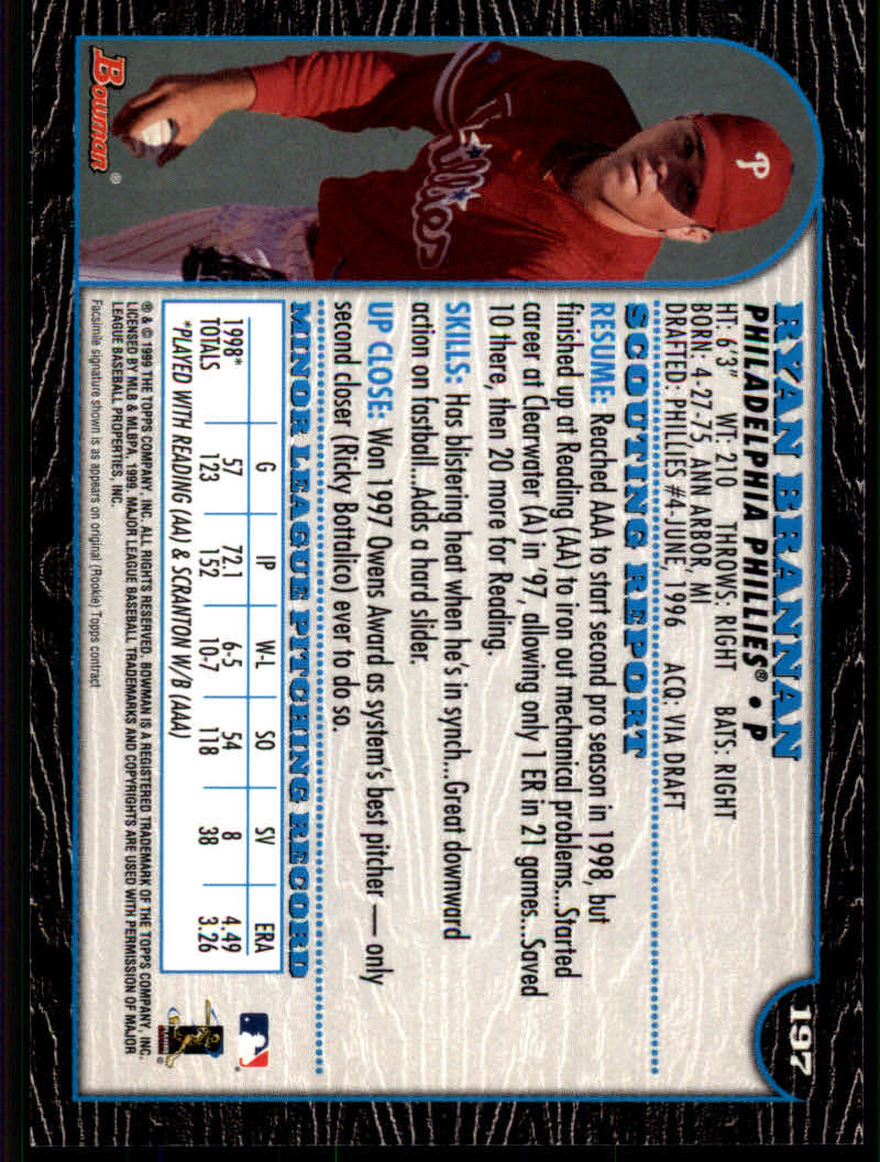 1999 Bowman Baseball "Main Set" Base Cards #1 to #220 - Picture 381 of 425
