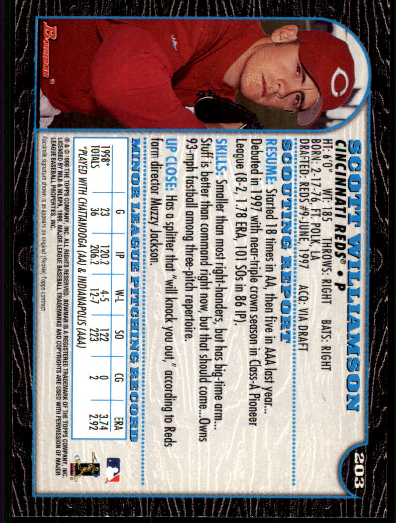 1999 Bowman Baseball "Main Set" Base Cards #1 to #220 - Picture 391 of 425