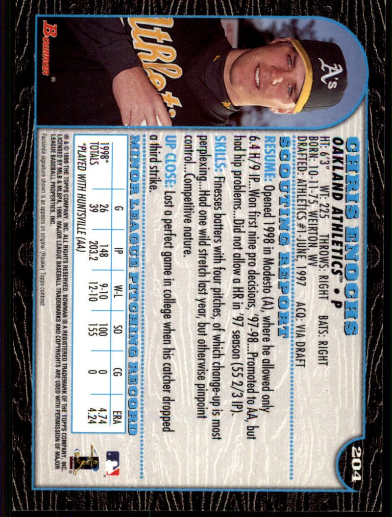1999 Bowman Baseball "Main Set" Base Cards #1 to #220 - Picture 393 of 425