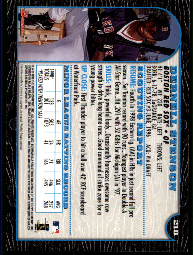 1999 Bowman Baseball "Main Set" Base Cards #1 to #220 - Picture 421 of 425