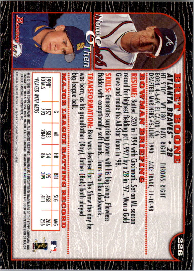 1999 Bowman Baseball Card Pick (Base) 1-253 - Bild 445 von 499