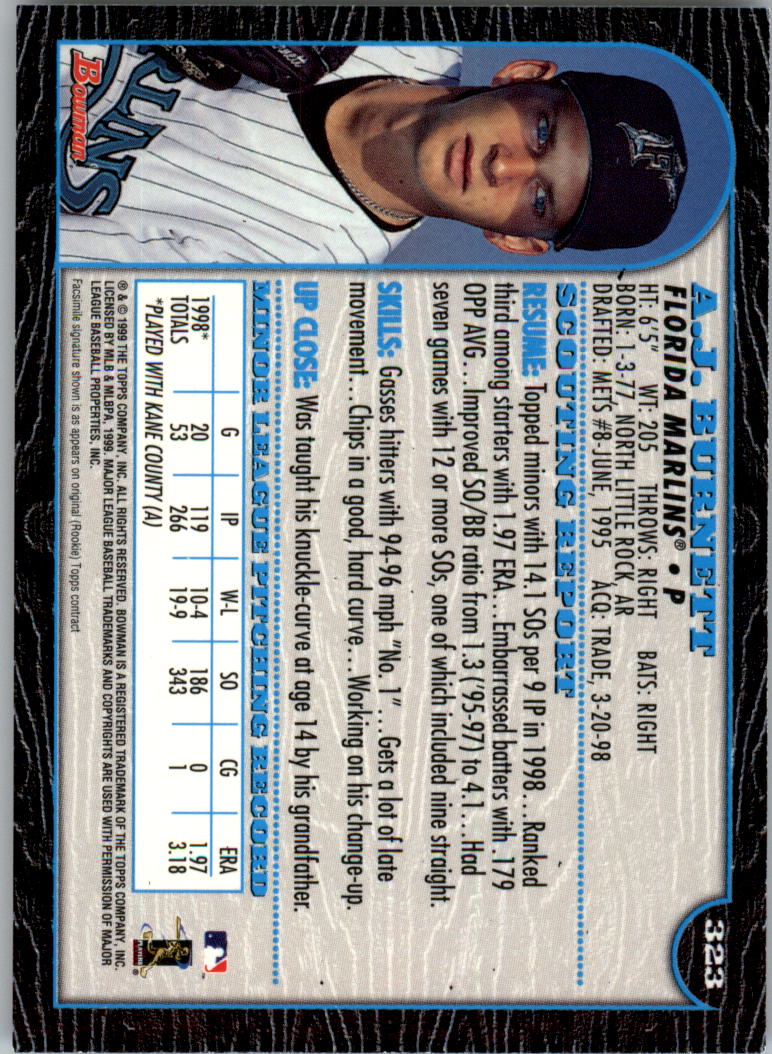 1999 Bowman International Baseball Card Pick (Inserts) - Picture 239 of 357