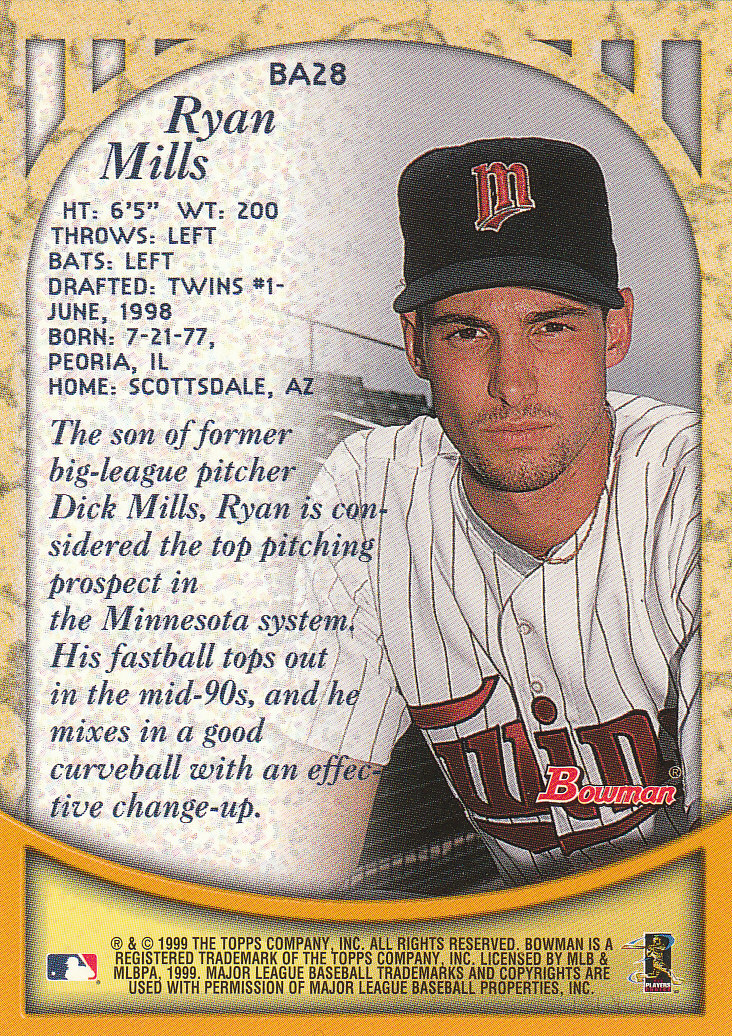 1999 Bowman Baseball "Insert" Cards - Picture 9 of 41
