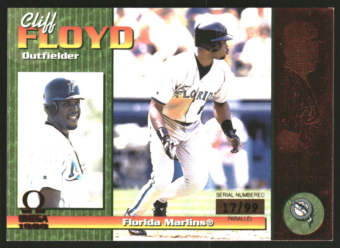 1999 Pacific Omega Copper #98 Cliff Floyd