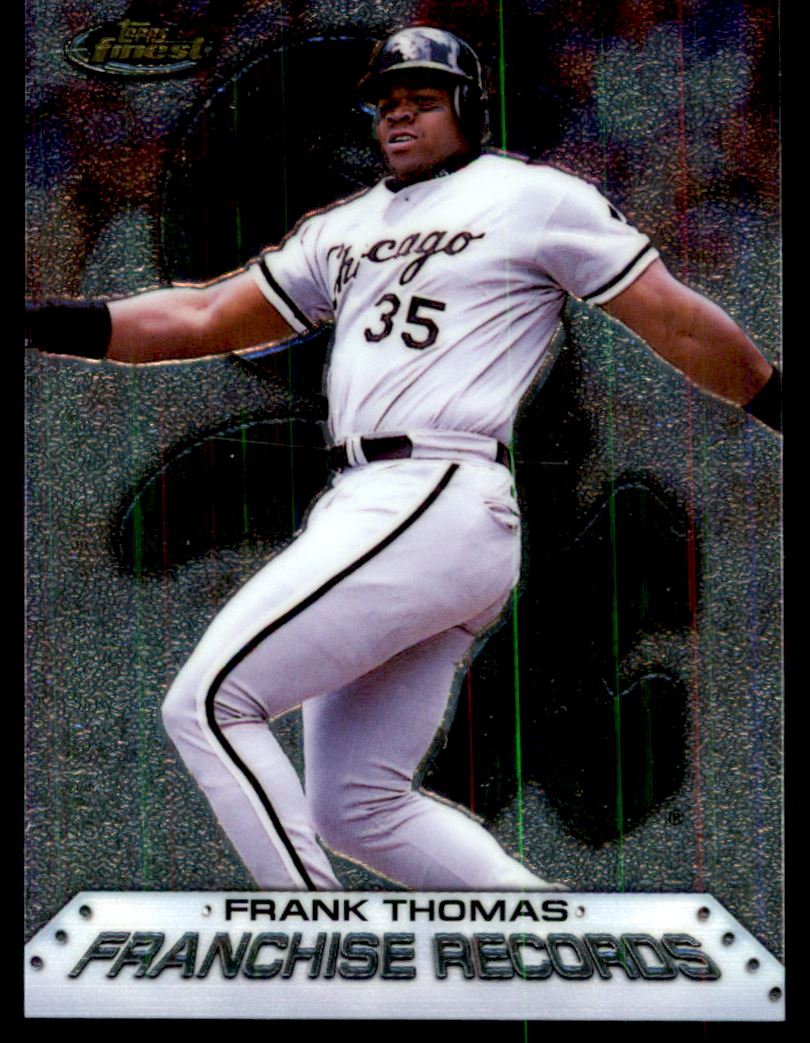 1999 Finest Franchise Records #FR1 Frank Thomas
