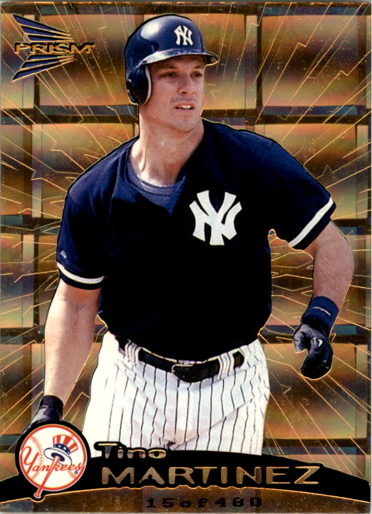 1999 Pacific Prism Holographic Gold #101 Tino Martinez
