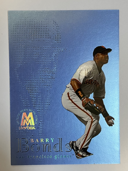 Barry Bonds 2002 Topps Pristine Portions Game Used Jersey Card #pp