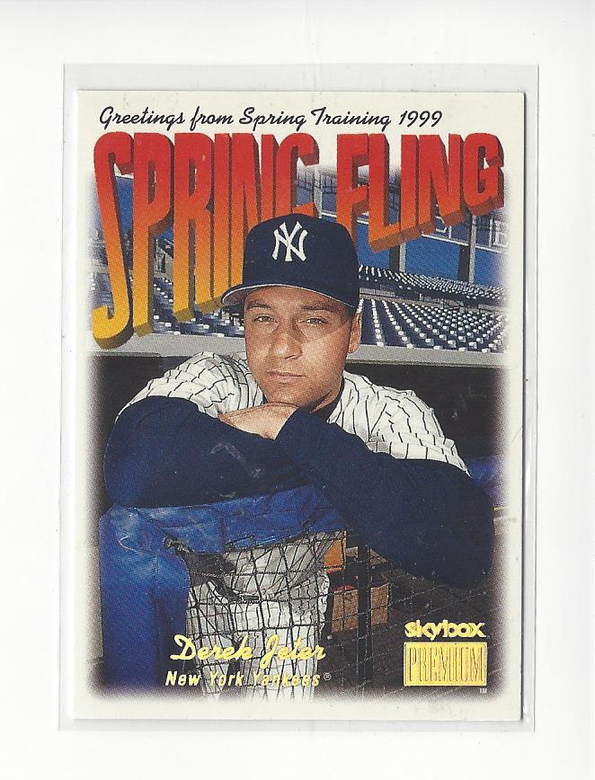 1999 SkyBox Premium #276 Derek Jeter SF