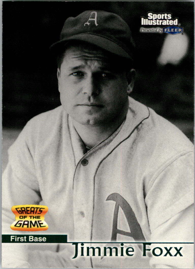 1999 Sports Illustrated Greats of the Game #1 Jimmie Foxx