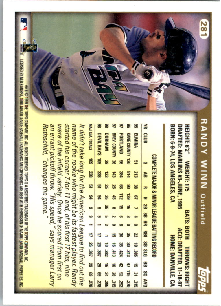 1999 Topps Baseball Card Pick (Base) 275-463 - Picture 13 of 355