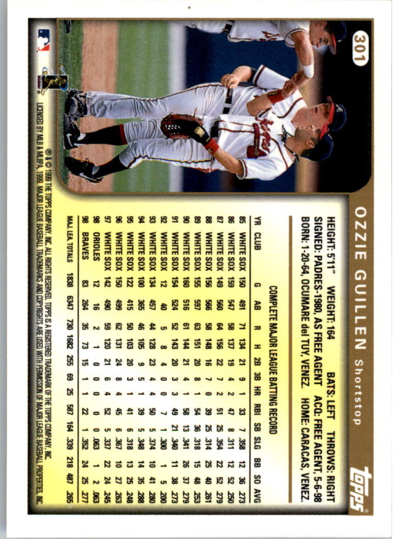 1999 Topps Baseball Card Pick (Base) 275-463 - Picture 51 of 355