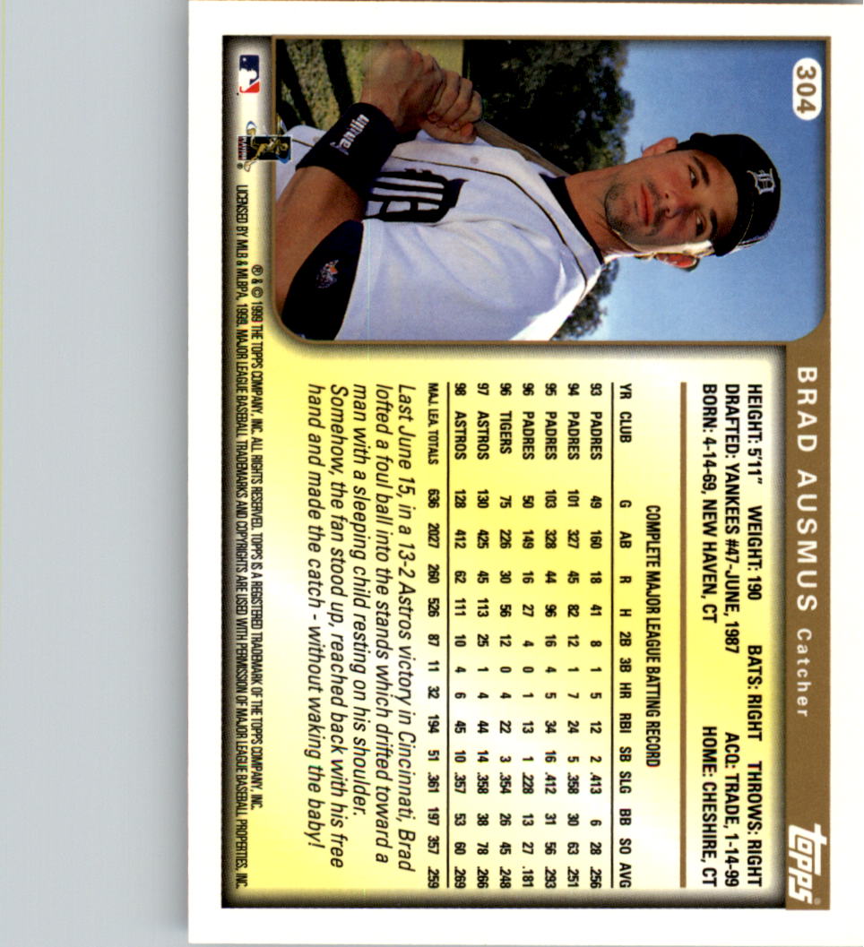 1999 Topps Baseball Card Pick (Base) 275-463 - Picture 57 of 355