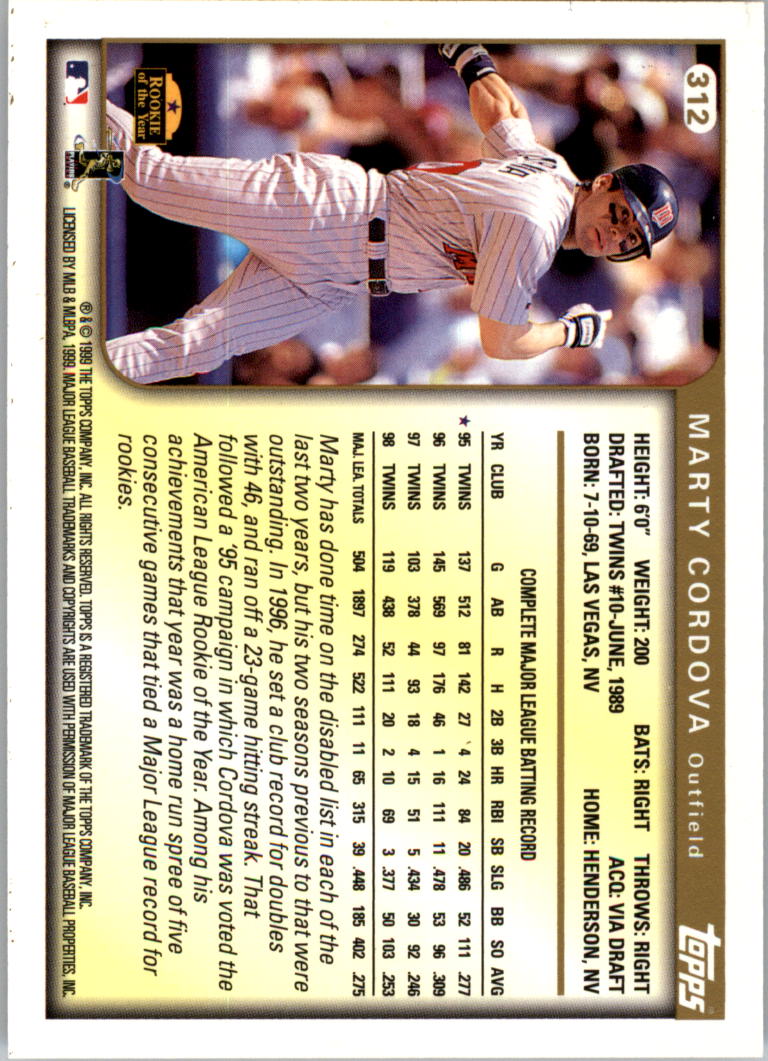 1999 Topps Baseball Card Pick (Base) 275-463 - Picture 73 of 355
