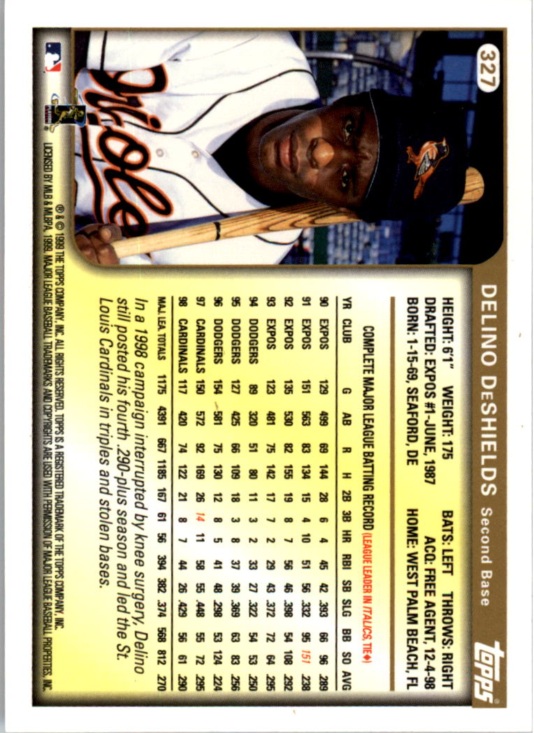 1999 Topps Baseball Card Pick (Base) 275-463 - Picture 103 of 355