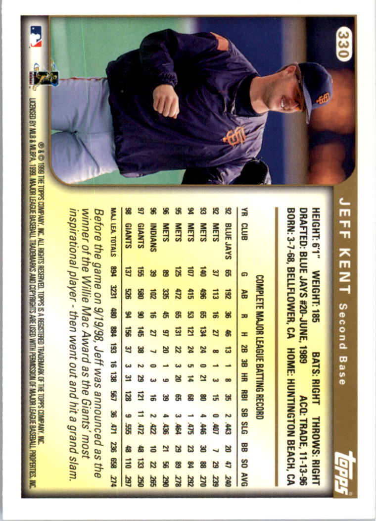 1999 Topps Baseball Card Pick (Base) 275-463 - Picture 109 of 355