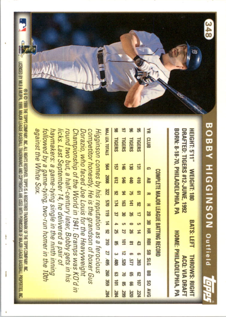 1999 Topps Baseball Card Pick (Base) 275-463 - Picture 141 of 355
