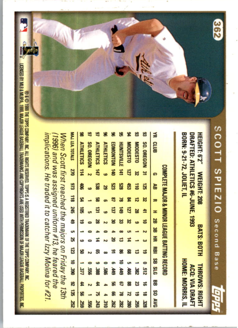 1999 Topps Baseball Card Pick (Base) 275-463 - Picture 167 of 355