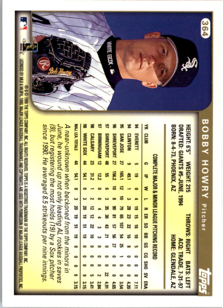 1999 Topps Baseball Card Pick (Base) 275-463 - Picture 171 of 355