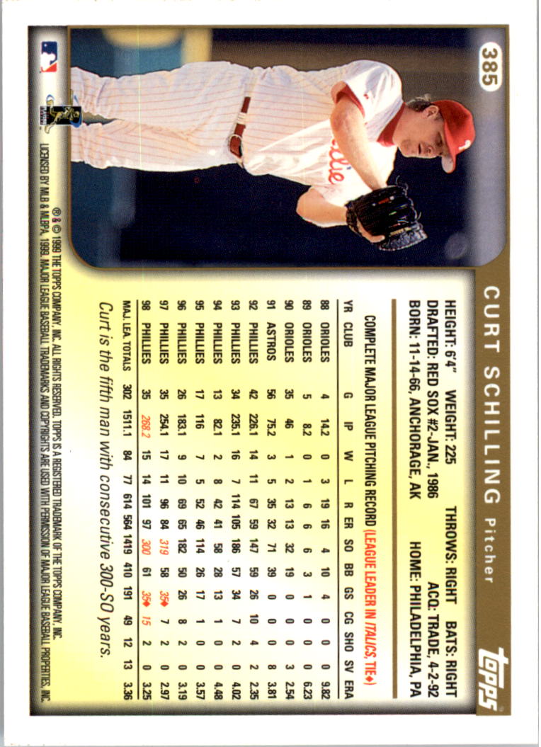 1999 Topps Baseball Card Pick (Base) 275-463 - Picture 209 of 355