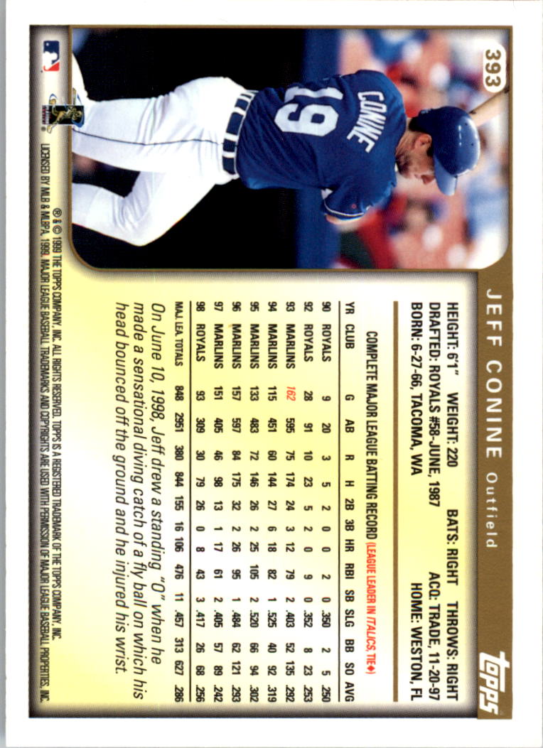 1999 Topps Baseball Card Pick (Base) 275-463 - Picture 225 of 355