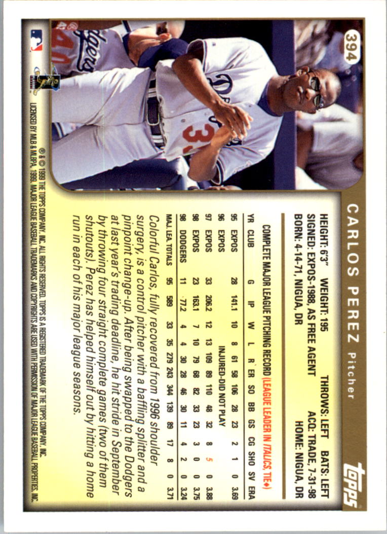1999 Topps Baseball Card Pick (Base) 275-463 - Picture 227 of 355