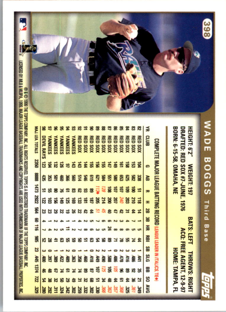 1999 Topps Baseball Card Pick (Base) 275-463 - Picture 235 of 355