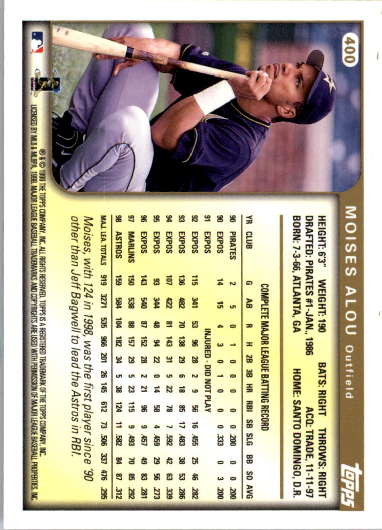 1999 Topps Baseball Card Pick (Base) 275-463 - Picture 237 of 355