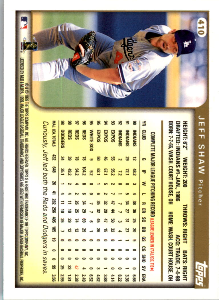 1999 Topps Baseball Card Pick (Base) 275-463 - Picture 257 of 355