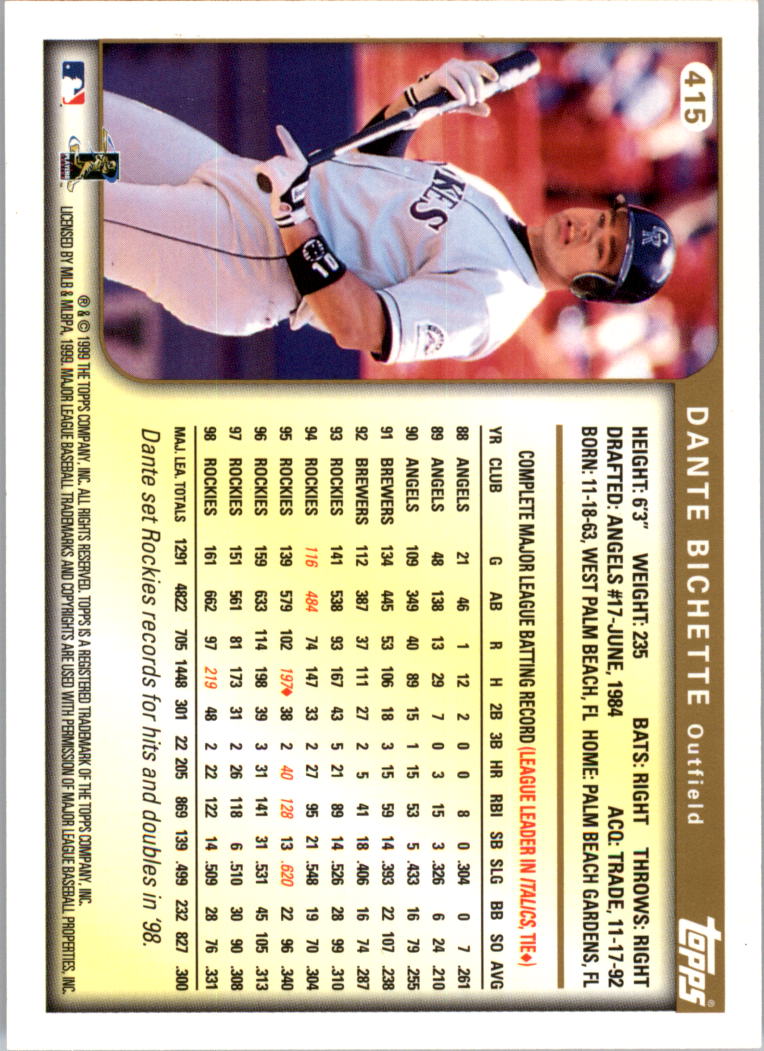 1999 Topps Baseball Card Pick (Base) 275-463 - Picture 267 of 355