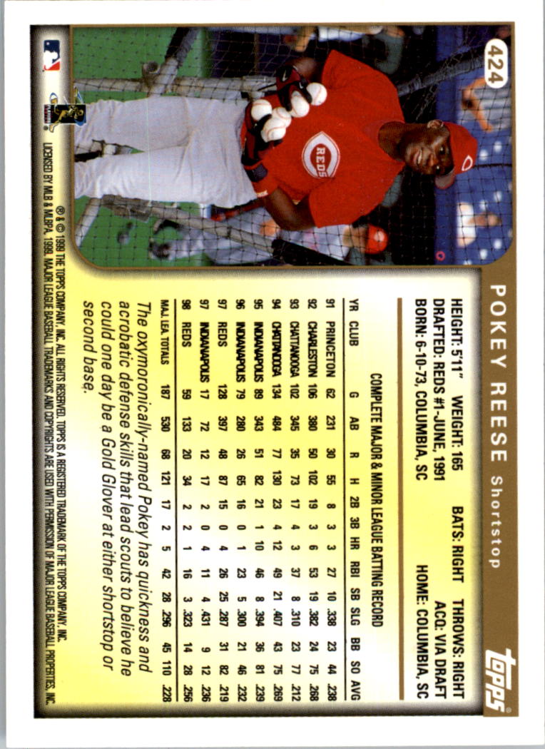 1999 Topps Baseball Card Pick (Base) 275-463 - Picture 281 of 355