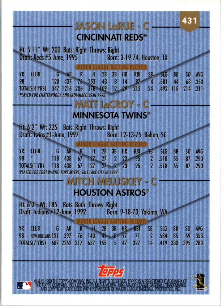 1999 Topps Baseball Card Pick (Base) 275-463 - Picture 295 of 355