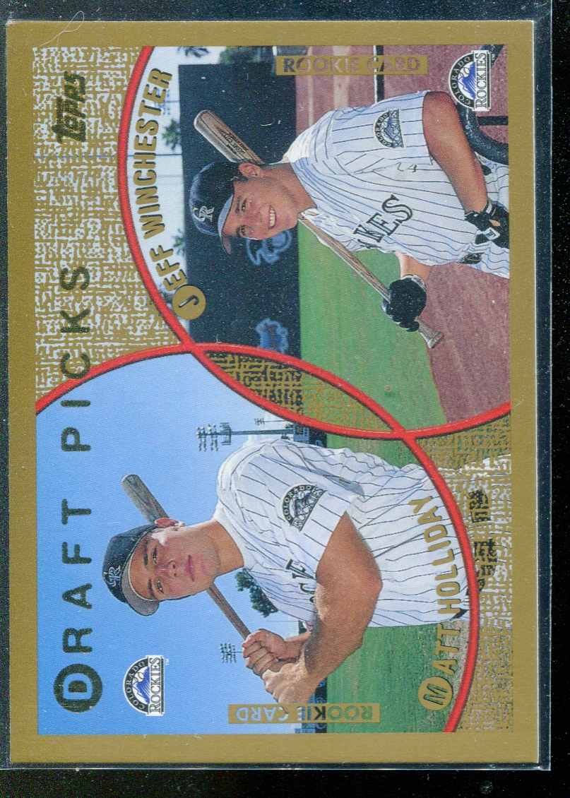 1999 Topps #442 M.Holliday/J.Winchester RC