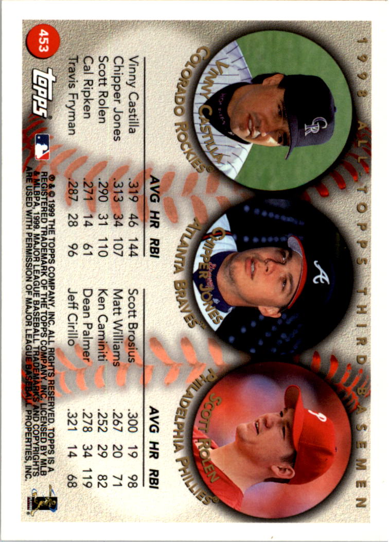 1999 Topps Baseball Card Pick (Base) 275-463 - Picture 339 of 355