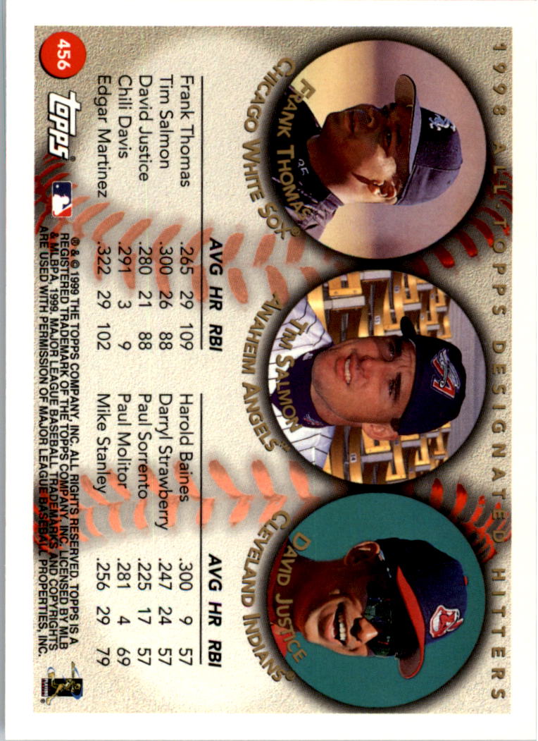 1999 Topps Baseball Card Pick (Base) 275-463 - Picture 345 of 355