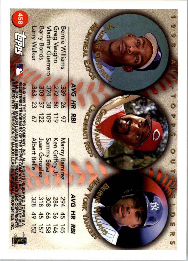 1999 Topps Baseball Card Pick (Base) 275-463 - Picture 349 of 355