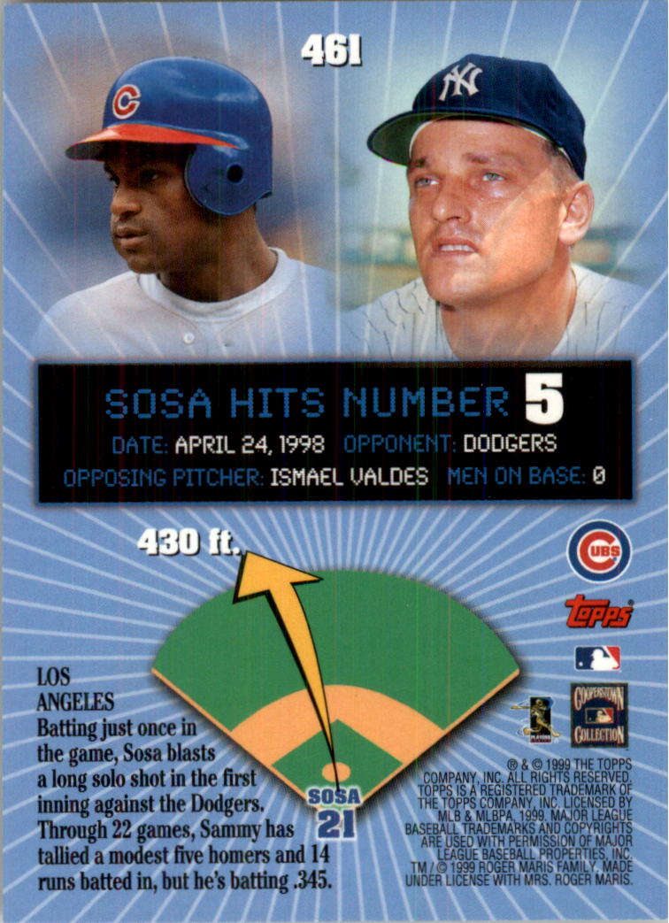 1999 Topps Baseball Card Pick (Base) 275-463 - Picture 351 of 355