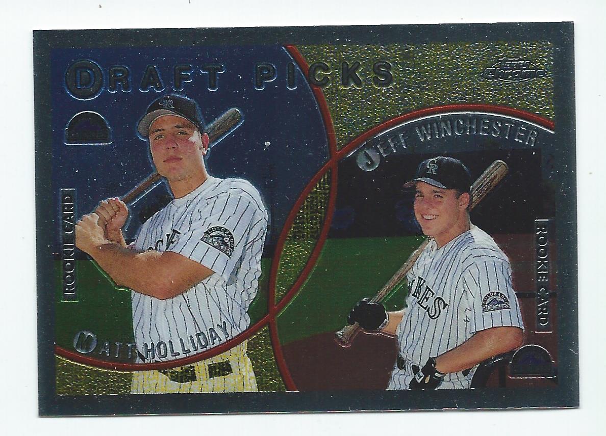 1999 Topps Chrome #442 M.Holliday/J.Winchester RC
