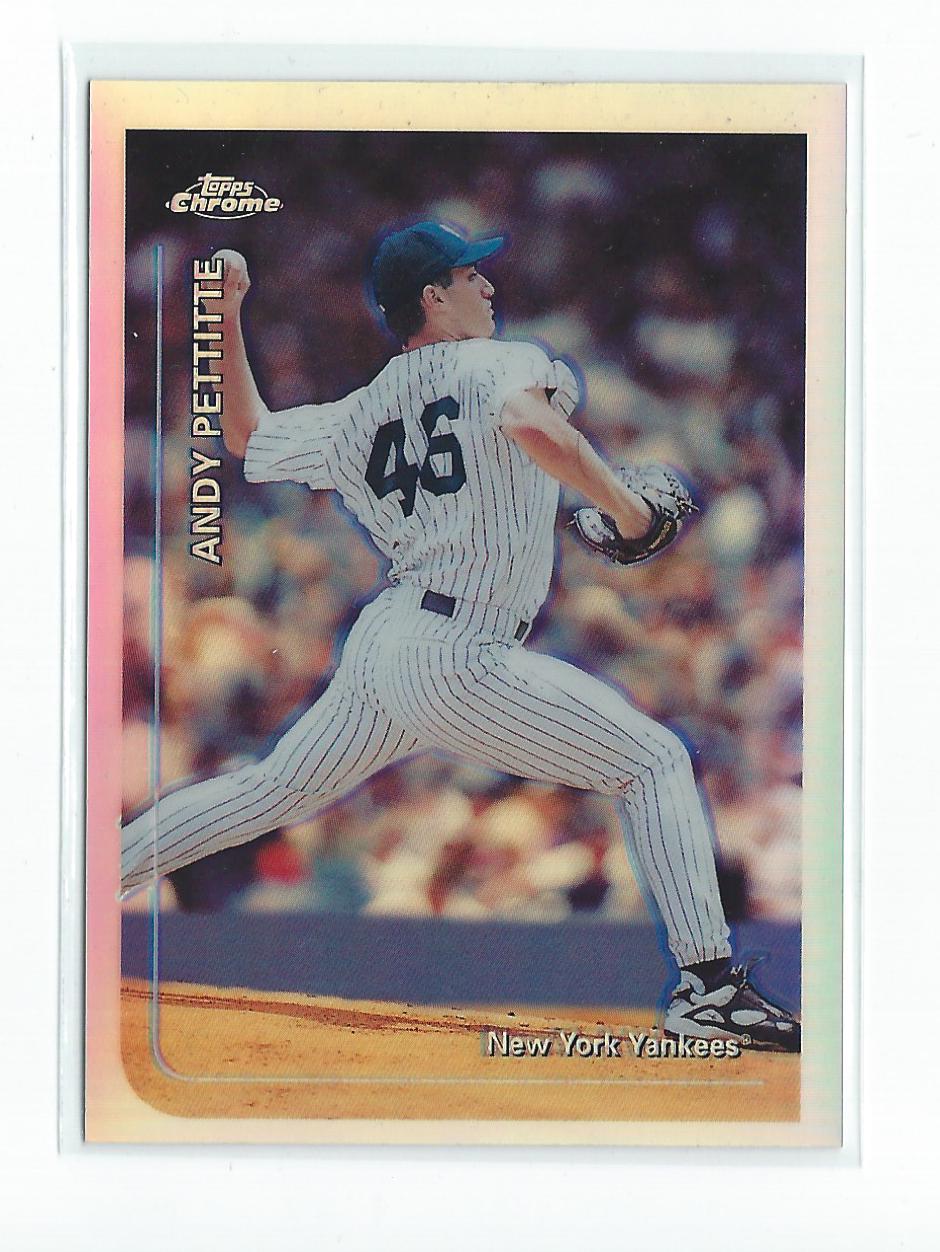 1999 Topps Chrome Refractors #74 Andy Pettitte