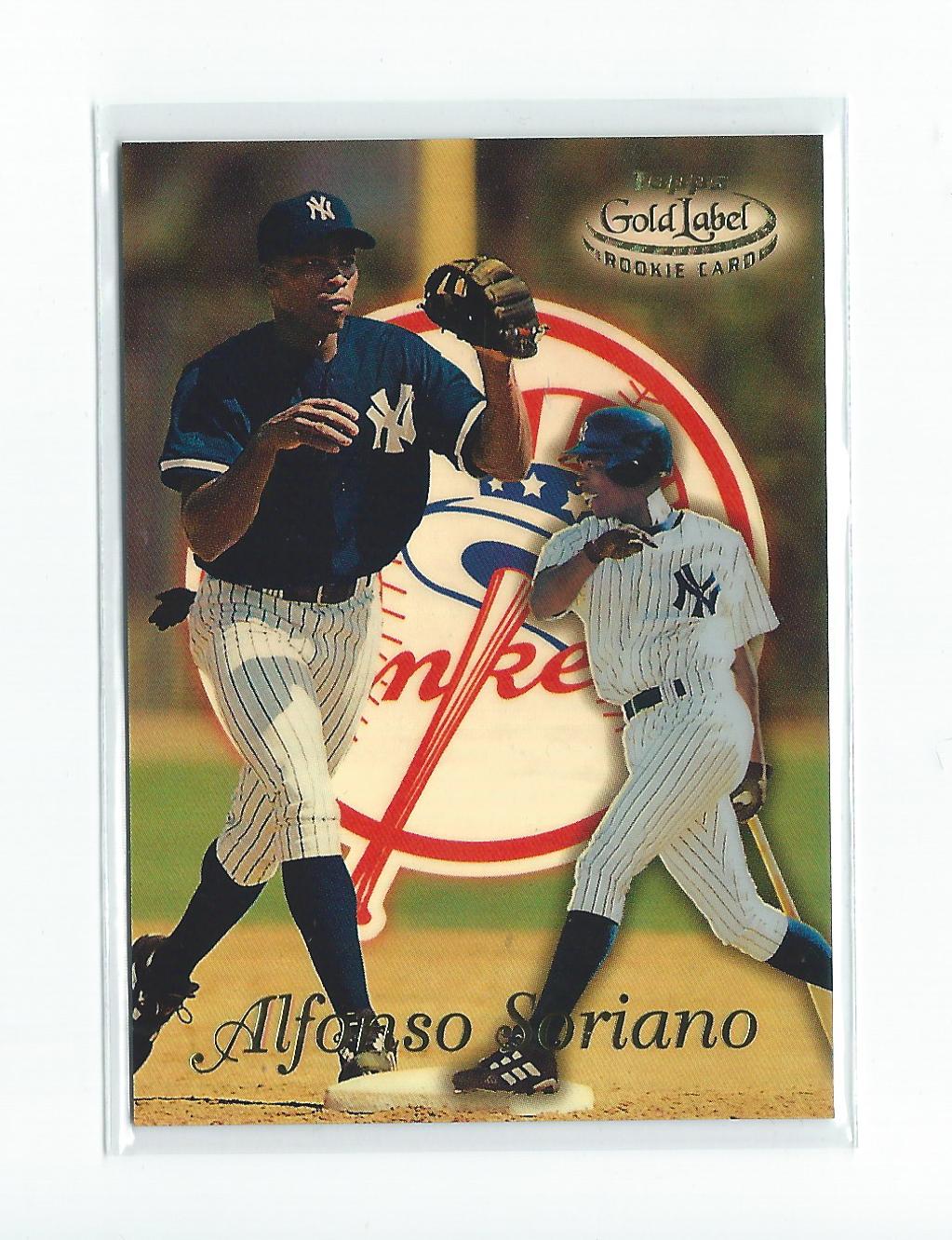1999 Topps Gold Label Class 1 #30 Alfonso Soriano RC