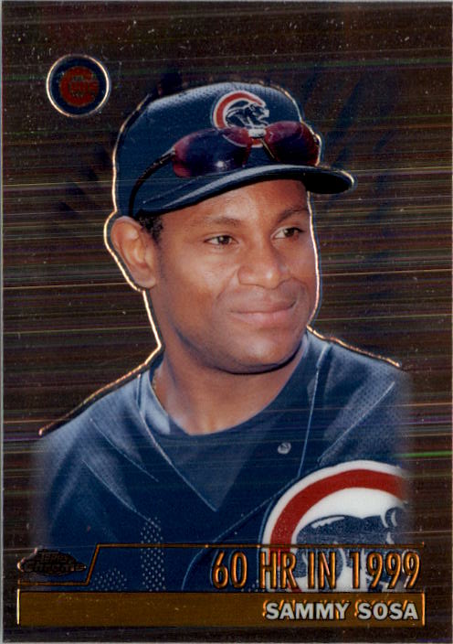 2000 Topps Chrome #477C S.Sosa MM 60 HR 1999