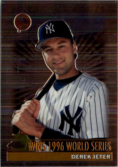 2000 Topps Chrome #478D D.Jeter MM Wins 1996 WS
