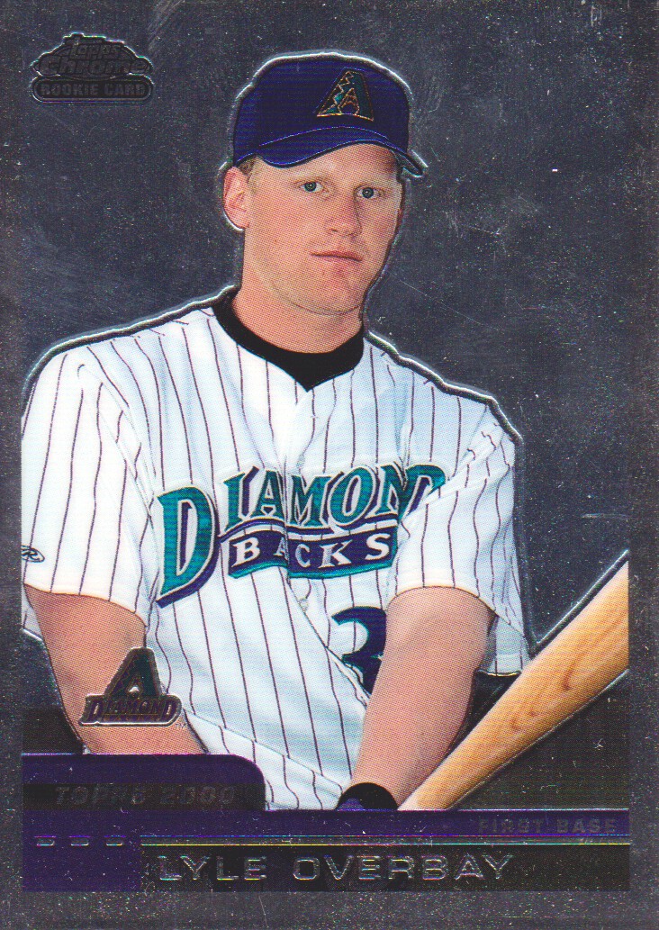 2000 Topps Chrome Traded #T15 Lyle Overbay RC